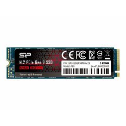 SILICON POWER SSD P34A80 512GB M.2 PCIe