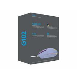 LOGI G102 LIGHTSYNC - LILAC - EER