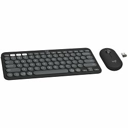 LOGITECH Pebble 2 Bluetooth Keyboard Combo - TONAL GRAPHITE - HRV-SLV-SRB