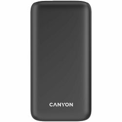 CANYON Power bank 30000mAh Li-poly battery, Input Micro: DC5V/2A, 9V/2A Input Type c PD :DC5V/3A, 9V/2A Output Type C PD:5V/3A,9V/2.2A,12V/1.5AOutput USB A1+USBA 2: 5V3A,5V/4.5A,4.5V/5A,9V2A,12V1.5A,2