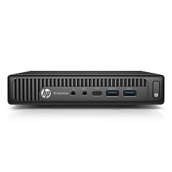 HP EliteDesk 800 G2 DM; Core i5 6500T 2.5GHz/8GB RAM/256GB SSD;WiFi/BT/Intel HD Graphics/Win 10 Pro 64-bit