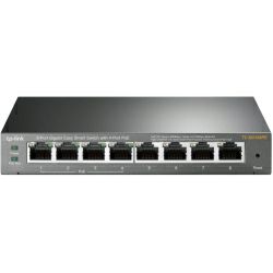 TP-Link 8-port Gigabit PoE Easy Smart preklopnik (Switch), 8×10/100/1000M RJ45, 4×PoE, metalno kućište, 13" (55W)