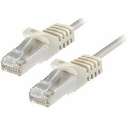 Transmedia CAT6a SFTP Patch Cable 0,5m white