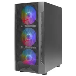 ANTEC NX260 Midi T ATX RGB (0-761345-81029-6) okno gaming črno ohišje