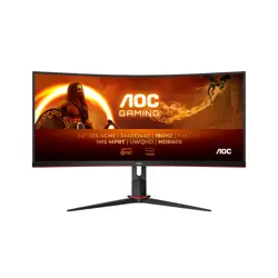 AOC Curved-Monitor G2 CU34G2XP/BK - 86.4 cm (34") - 3440 x 1440 WQHD