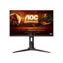 AOC Gaming 24G2ZU/BK - LED monitor - Full HD (1080p) - 23.8"