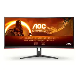 AOC Gaming CU34G2XE/BK - LED monitor - curved - 34" - HDR