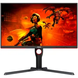 AOC Gaming U27G3X - LED monitor gaming 27" 3840 x 2160 4K @ 160 Hz Fast IPS 1000:1 DisplayHDR 400 1 ms 2xHDMI 2xDisplayPort black red