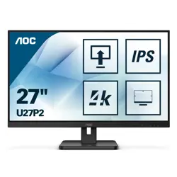 AOC LED-Display U27P2 - 68.6 cm (27") - 3840 x 2160 4K UHD