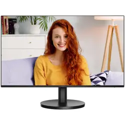 AOC Monitor 24B3HA2 23.8” IPS, 16:9, 1920x1080, 100Hz, 1ms, 250 cd/m2, 1000:1, VGA, HDMI, DP, VESA, Ultra Narrow, 2 W x 2, Black, VESA 3y