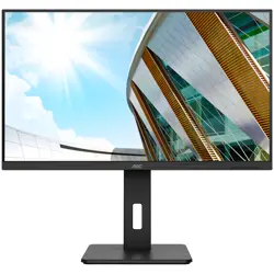 AOC Monitor U32P2 31.5 3840x2160 60 Hz 3 W x 2 Flicker Free Low Blue Light