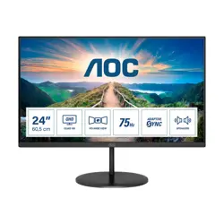 AOC Q24V4EA - LED monitor - QHD - 24"