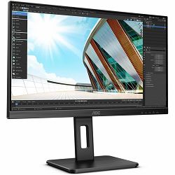 AOC LED IPS 27" Q272Q1, VGA, HDMI, DP,  USB, QHD