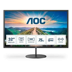 AOC LED IPS 31,5" Q32V4, HDMI, DP, zvu. 75Hz