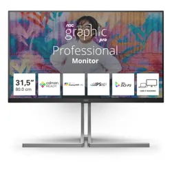 AOC U32U3CV, 32", 4K, HDMI, DP, USB-C, RJ45, Calma