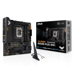 ASUS Mainboard TUF GAMING B660M-PLUS WIFI - micro ATX - Socket LGA1700 - Intel B660