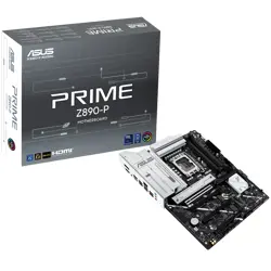 ASUS PRIME Z890-P LGA1851 ATX MB - Intel Z890 4xDIMM DDR5 4xM.2 4xSATA PCIe 5.0 2.5Gb Ethernet 1xDisplayPort 1xHDMI 1xUSB 20Gbps port (USB Type-C) with Aura Sync