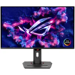 ASUS ROG Strix OLED XG27ACDNG Gaming Monitor - 27" (26.5" viewable), QHD (2560 x 1440), QD-OLED panel, 360 Hz, 0.03 ms, custom heatsink, OLED Anti-flicker, ASUS OLED Care+, uniform brightness, G-SYNC 