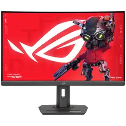 ASUS ROG Strix XG27WCMS Curved Gaming Monitor - 27" QHD (2560 x 1440), 1500R Curvature, 280Hz (OC), 1ms (GTG), Extreme Low Motion Blur Sync, USB Type-C, FreeSync Premium, DisplayWidget Center, tripod 