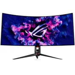 ASUS ROG Swift OLED PG39WCDM Curved Gaming monitor - 39", UWQHD (3440 x 1440), Curved OLED panel, 240 Hz (above 144Hz), 0.03 ms, G-SYNC compatible, custom heatsink, uniform brightness, ROG Smart KVM, 