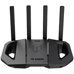 ASUS TUF Gaming BE3600 Dual Band WiFi 7 (802.11be) Gaming Router with Powerful Broadcom SoC, Boasting Ultra-high Computational Speed, 3-step Port Forwarding, AiMesh for Mesh WiFi, and AiProtection Pro