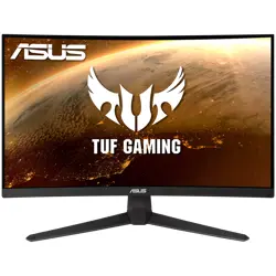 ASUS TUF Gaming VG24VQ1B Curved Gaming Monitor - 24" (23.8" viewable), Full HD (1920 x 1080), 165Hz (above 144Hz), Extreme Low Motion Blur, Adaptive-sync, FreeSync Premium, 1ms (MPRT)