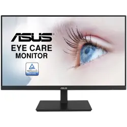 ASUS VA24DQSB Business Monitor - 24" (23.8" viewable), Full HD, IPS, Frameless, 75Hz, Adaptive-Sync, Low Blue Light, Flicker Free, Ergonomic Design, Wall Mountable