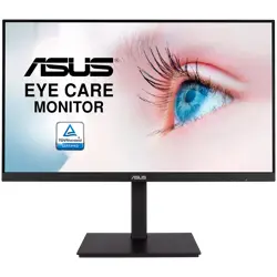 ASUS VA27DQSB Business Monitor - 27", FHD (1920 x 1080), IPS, Frameless, 75Hz, Adaptive-Sync, DisplayPort, HDMI, Eye Care, Low Blue Light, Flicker Free, Wall Mountable