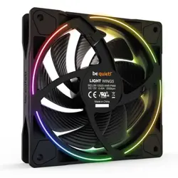 BE QUIET! LIGHT WINGS high-speed (BL077) Triple-Pack RGB 120mm 4-pin PWM ventilator