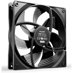 BE QUIET! Pure Wings 3 (BL108) 140mm 4-pin PWM črn ventilator