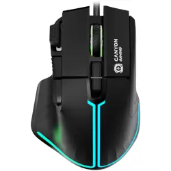 CANYON mouse Fortnax GM-636 RGB 9buttons Wired Black