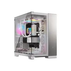 Case Corsair 6500X Midi TG White/Satin Gray Alloy