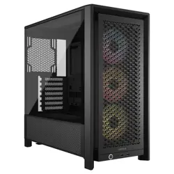 Case Corsair FRAME 4000D RS ARGB Mid-Tower, Black