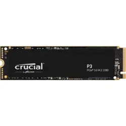 Crucial 1 TB M.2 SSD, P3 3D-NAND NVMe Gen. 3x4 | Bulk