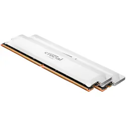 Crucial Pro Overclocking 32GB Kit (2x16GB) DDR5-6000 UDIMM CL36 White (16Gbit), EAN: 649528943019