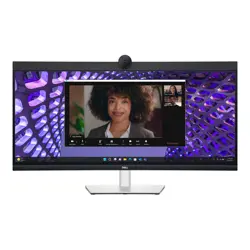 Dell Curved LED-Display 34 Videokonferenzmonitor P3424WEB - 86.4 cm (34") - 3440 x 1440 UWQHD