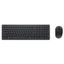 Dell Keyboard and Mouse Pro Compact Silent KM555 - Adriatic (QWERTZ)