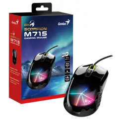 Genius Scorpion M715, igraći miš, RGB, 7200dpi