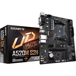 GIGABYTE A520M S2H, DDR4, SATA3, USB3.2Gen1, HDMI, AM4 mATX