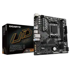 GIGABYTE Motherboard A620M H - Micro-ATX - Socket AMD AM5 - AMD A620