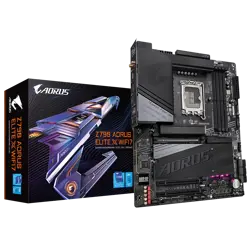 GIGABYTE Z790 AORUS ELITE X WIFI7, DDR5, SATA3, USB3.2Gen2x2, DP, 2.5GbE, WIFI 7, LGA1700 ATX