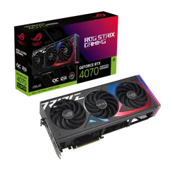 Graphics card ASUS ROG GeForce RTX 4070 SUPER STRIX OC, 12GB GDDR6X, PCI-E 4.0