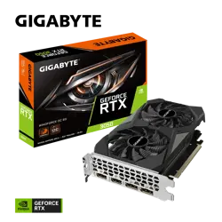 Graphics card GIGABYTE GeForce RTX 3050 WINDFORCE OC 6G, 6GB GDDR6, PCI-E 4.0