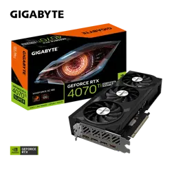 Graphics card GIGABYTE GeForce RTX 4070 Ti SUPER WINDFORCE OC 16G, 16GB GDDR6X, PCI-E 4.0