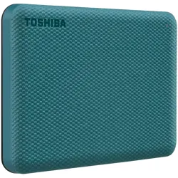 HDD Extern TOSHIBA CANVIO Advance 2TB, 2.5", USB 3.2 Gen1 (5Gbit/s), Backup and Security software, Textured Green, 149g