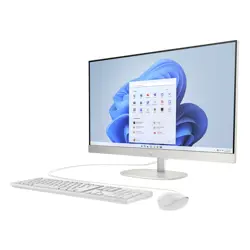 HP 27-cr0007ng All-in-One; Ryzen 5 7520U 2.8GHz/16GB RAM/512GB SSD PCIe;WiFi/webcam/AMD Radeon Graphics/27" FHD (1920x1080)/Win 11 64-bit/Basic Stand