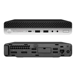 HP EliteDesk 705 G5 DM; AMD Ryzen 3 3200G 3.6GHz/8GB RAM/256GB SSD PCIe;Radeon Vega 8/Win 11 Pro 64-bit