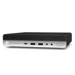 HP EliteDesk 800 G3 DM; Core i5 7500 3.4GHz/8GB RAM/256GB SSD PCIe;WiFi/BT/Intel HD Graphics/Win 10 Pro 64-bit