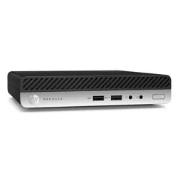 HP ProDesk 400 G3 DM; Core i5 7500T 2.7GHz/8GB RAM/256GB SSD;WiFi/BT/Intel HD Graphics/Win 10 Pro 64-bit