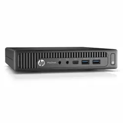 HP ProDesk 600 G2 DM; Core i5 6500T 2.5GHz/8GB RAM/256GB SSD PCIe;Intel HD Graphics/Win 10 Pro 64-bit